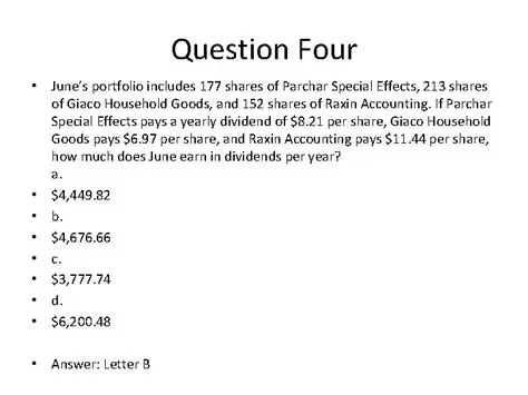Stock Listing for Parchar Special Effects