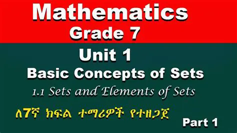 Subsets of School Materials