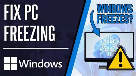 System freezes and crashes