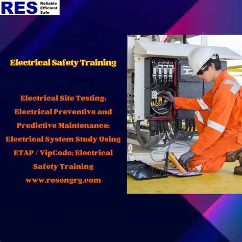 Take electrical safety training