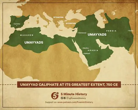 Territory Gained Under the Umayyad Dynasty