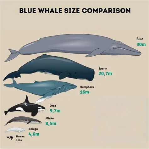 The Average Length of a Blue Whale