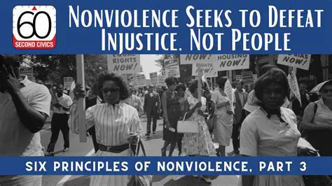 The Benefits of Nonviolence