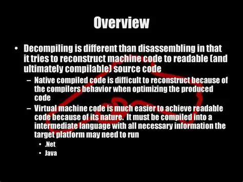 The Challenges of Decompiling Machine Code