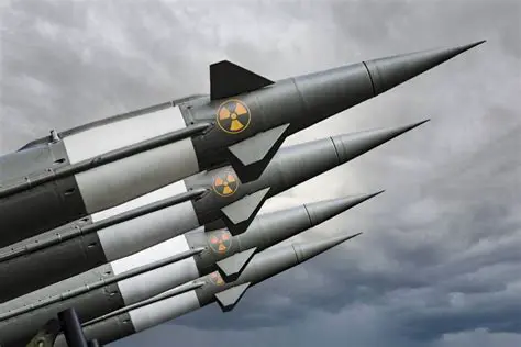 The development of nuclear weapons