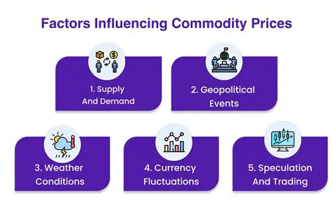 The Factors that Influence Commodity Prices