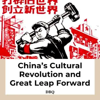 The Great Leap Forward and the Cultural Revolution