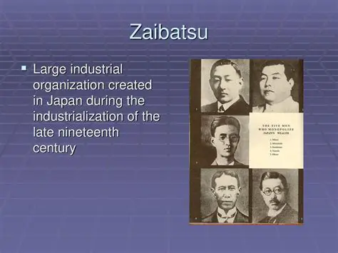 The History of Zaibatsu in Japan