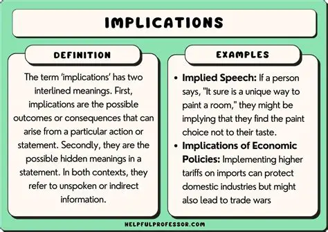The Implications of the Results