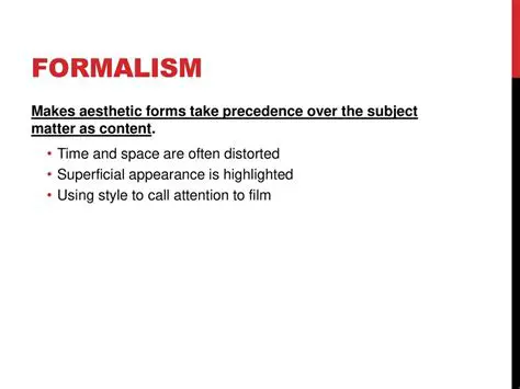 The Importance of Aesthetic Forms