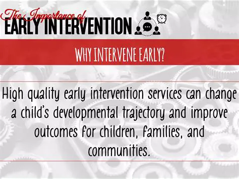 The Importance of Early Intervention