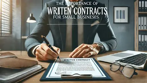 The Importance of Written Work Agreements