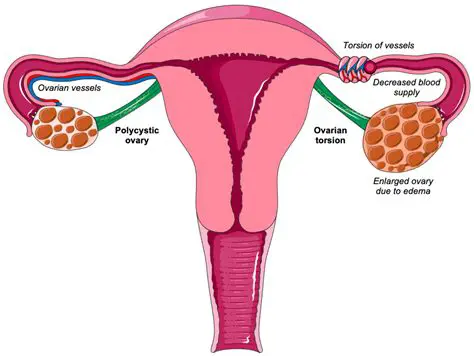 The Location of the Ovaries