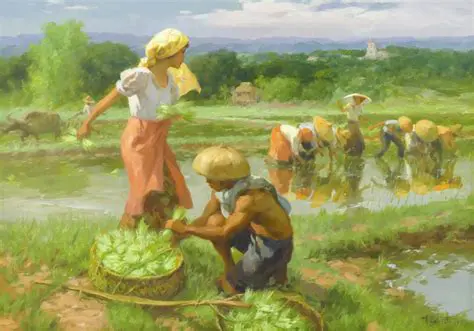 The Mechanics of Planting Rice