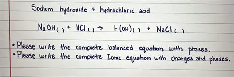 The Reaction Between Nitric Acid and Sodium Hydroxide