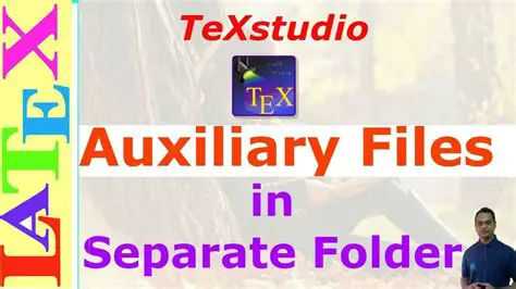 The Role of Auxiliary Files in LaTeX Compilation