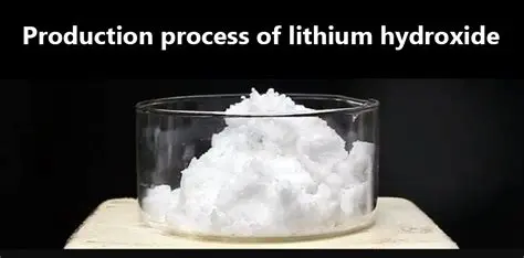 The Role of Lithium Hydroxide