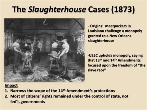 The Significance of the Slaughterhouse Case