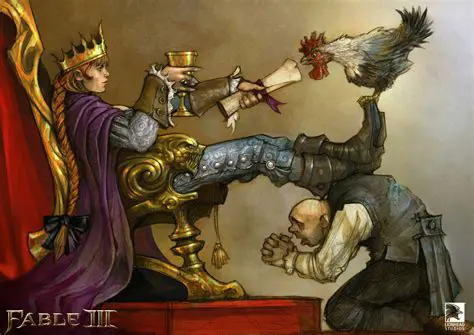 The storyline of Fable III
