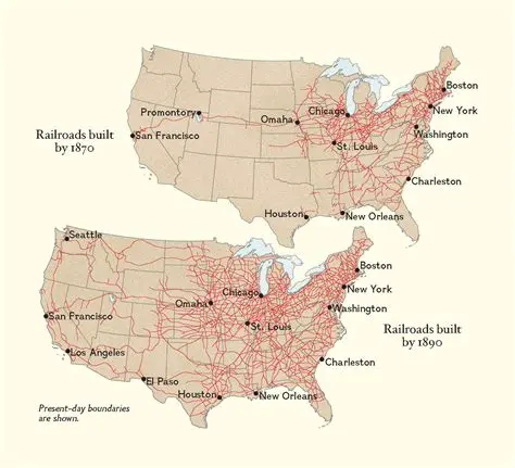 Timeline of Railroads in the United States