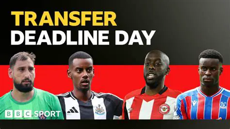 Transfer News Live: Deadline Day Frenzy, Twitter Buzz, and Confirmed Deals
