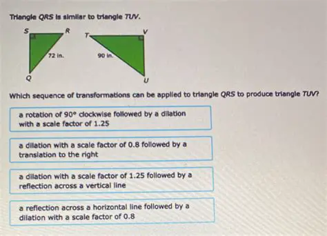 Translation of Triangle QRS
