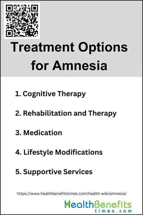 Treatment Options for Amnesia