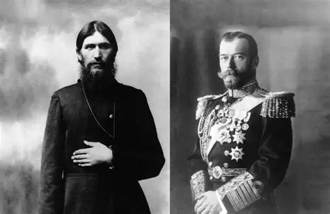 Tsar Nicholas II and Rasputin
