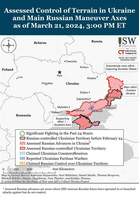 Ukraine-Russia War: Latest Map Updates and Strategic Overview