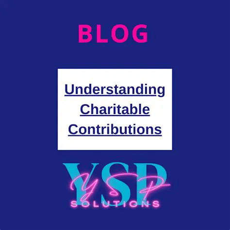 Understanding Charitable Contributions