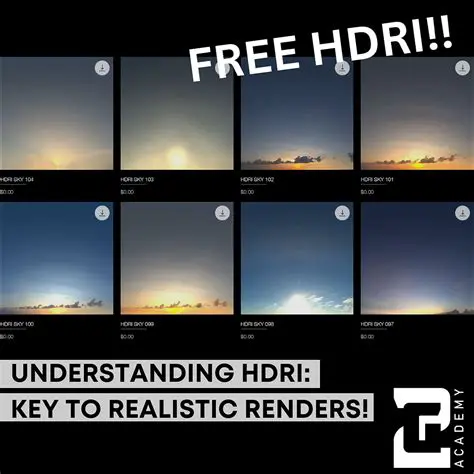 Understanding HDRI Environments