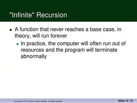 Understanding Infinite Recursion