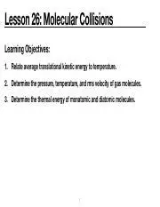 Understanding Molecular Collisions