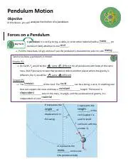 Understanding Pendulum Motion