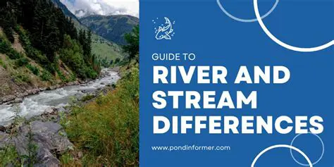 Understanding the Difference Between a Stream and a River
