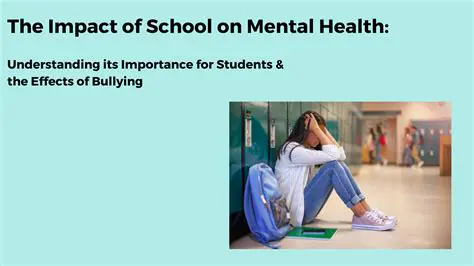 Understanding the Impact of Bullying on Mental Health