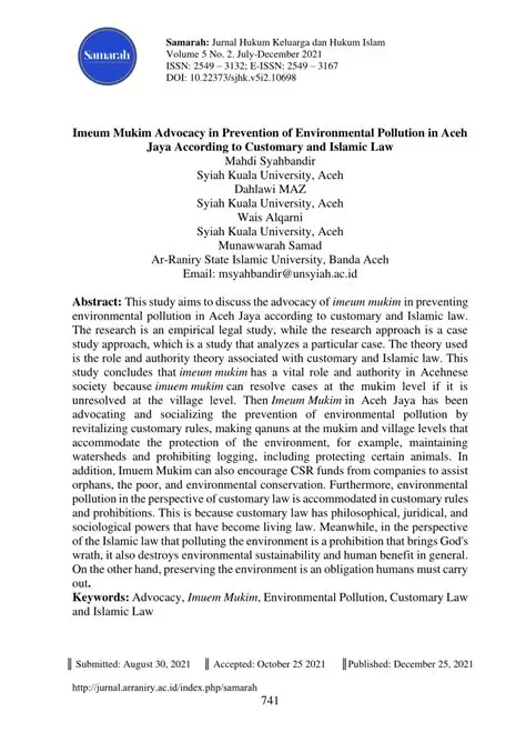 Understanding the Role of IMEUM MUKIM