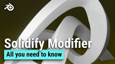 Understanding the Solidify Modifier