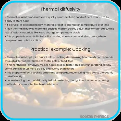 Understanding Thermal Diffusivity