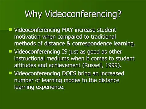 Understanding Videoconferencing