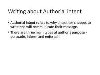 Unveiling Authorial Intent: Exploring 'The Purpose of the Writer Is Artinya'