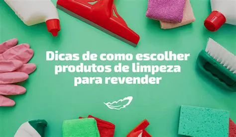Use produtos de limpeza ecossemelhantes