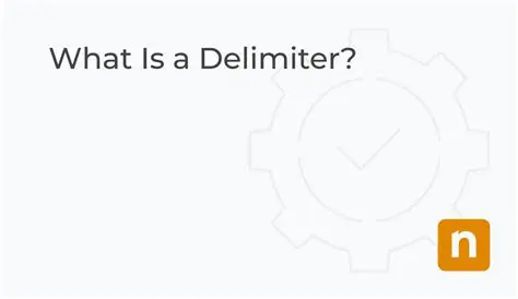 Using a Variable as a Delimiter