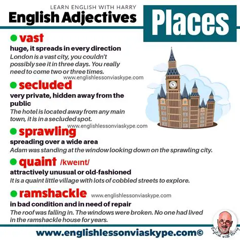 Using Adjectives to Describe Historical Events