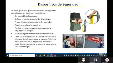 Uso de dispositivos de seguridad