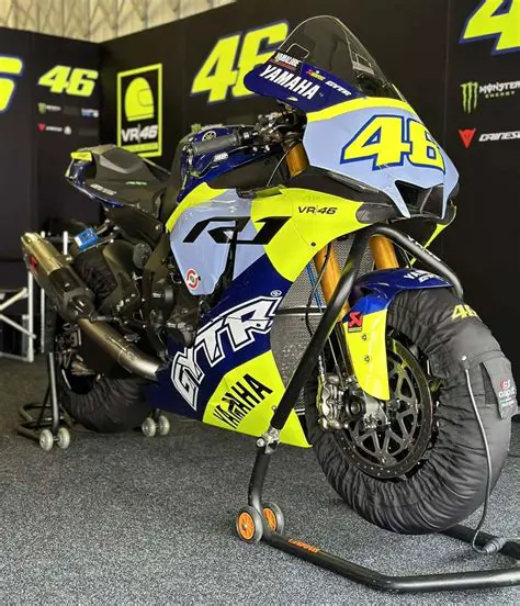 Valentino Rossi on the R1: The Legend's Enduring Connection with Yamaha's Superbike Icon