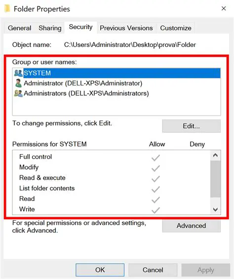 Verify File System Permissions