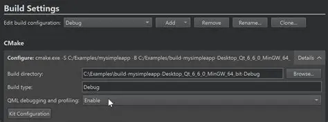 Verify the CMake configuration
