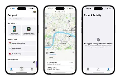 View the Location Information