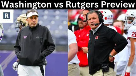 Washington vs. Rutgers Today: Game Preview, Predictions, and How to Watch